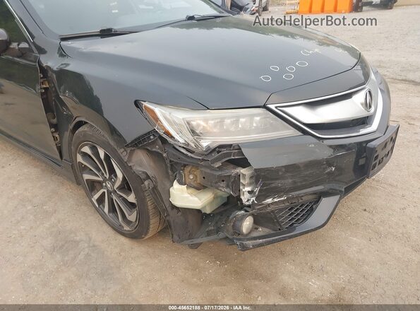 19UDE2F80GA001554 2016 ACURA ILX Black Widok z przodu