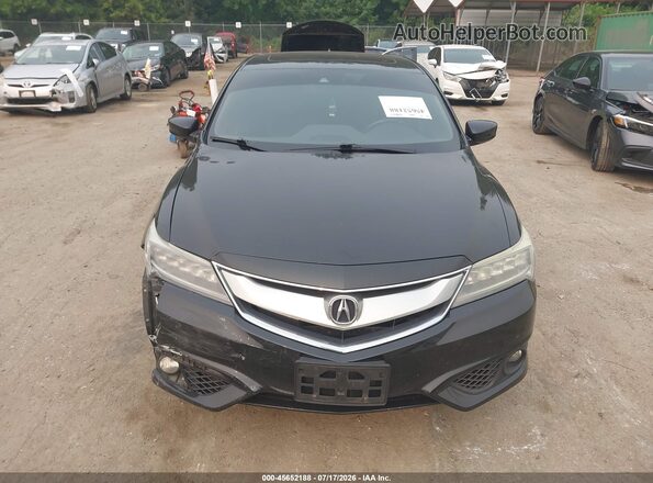 19UDE2F80GA001554 2016 ACURA ILX Black Widok zestawu wskaźników