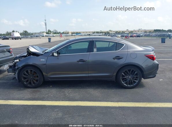 19UDE2F80KA007637 2019 ACURA ILX Gray 360 interior view
