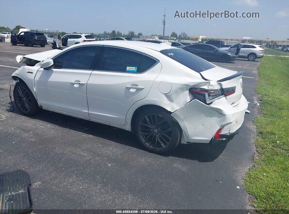 19UDE2F81NA000765 2022 ACURA ILX White Հետևի ձախ