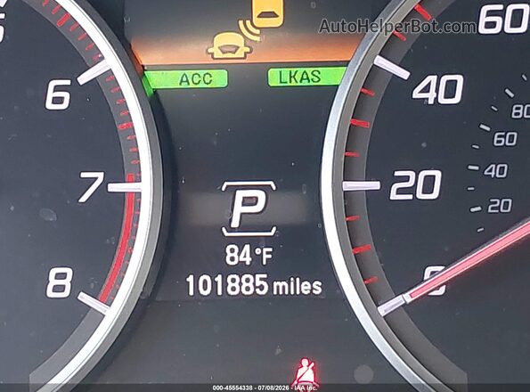 19UDE2F82KA000804 2019 ACURA ILX White Vista de los asientos traseros