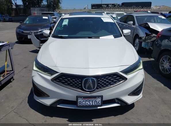 19UDE2F82KA000804 2019 ACURA ILX White Vista interior trasera