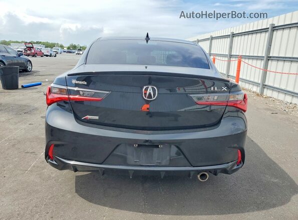 19UDE2F82NA005201 2022 ACURA ILX Black Widok z tyłu