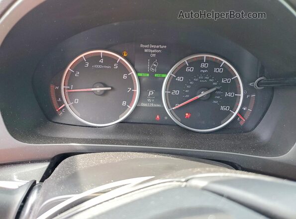 19UDE2F82NA005201 2022 ACURA ILX Black Widok zestawu wskaźników