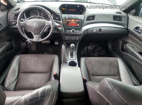 19UDE2F83GA009566 2016 ACURA ILX Black წინა პანელის ხედი