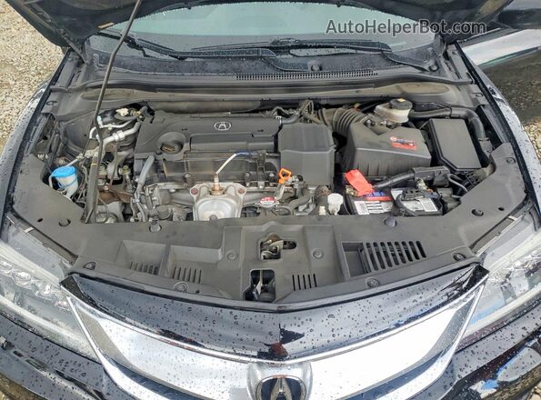 19UDE2F83GA009566 2016 ACURA ILX Black უკანა სალონის ხედი