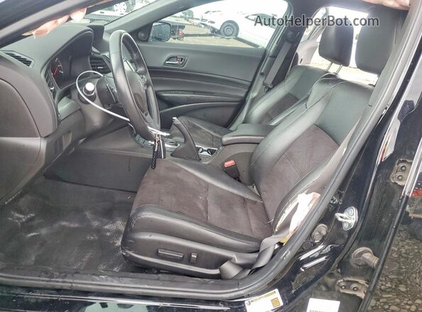 19UDE2F83GA009566 2016 ACURA ILX Black წინა სალონის ხედი