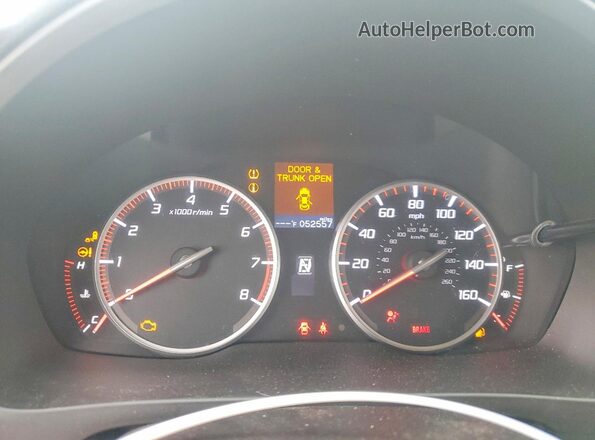 19UDE2F83GA009566 2016 ACURA ILX Black ხელსაწყოთა პანელის ხედი