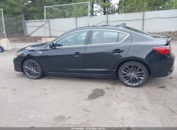 19UDE2F83LA008167 2020 ACURA ILX Black Սալոնի 360 աստիճան տեսք