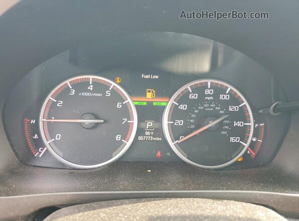 19UDE2F83NA005207 2022 ACURA ILX White Սարքավորումների վահանակի տեսք