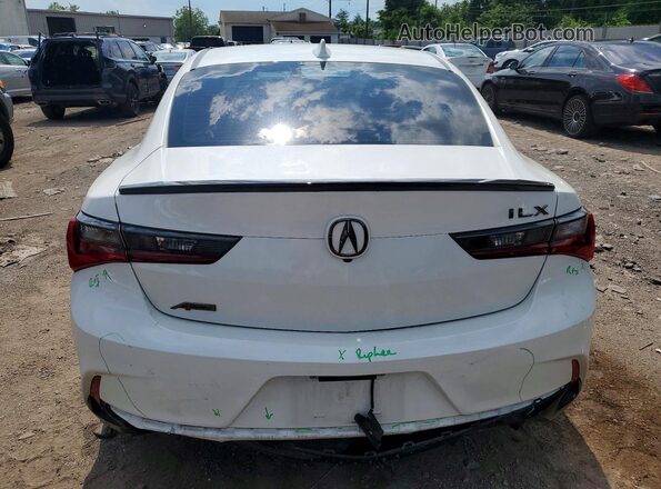 19UDE2F83NA006633 2022 ACURA ILX Белый Вид сзади