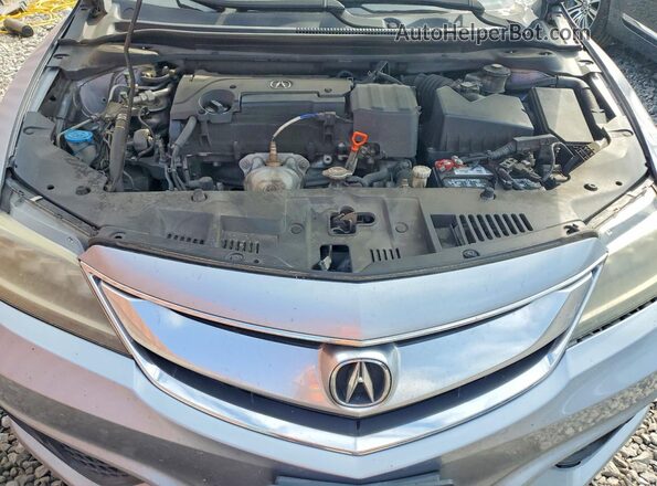 19UDE2F84GA002321 2016 ACURA ILX Silver Vista interior trasera