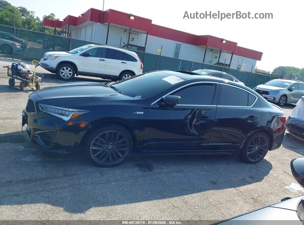 19UDE2F84NA007905 2022 ACURA ILX Черный Вид задней части салона