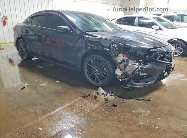 19UDE2F85NA006276 2022 ACURA ILX Черный Передняя правая четверть