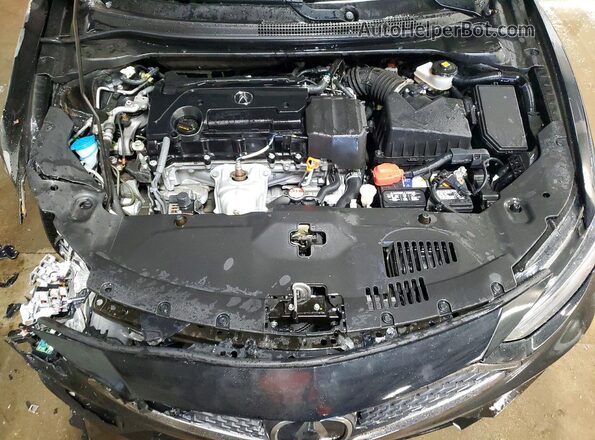 19UDE2F85NA006276 2022 ACURA ILX Черный Вид задней части салона