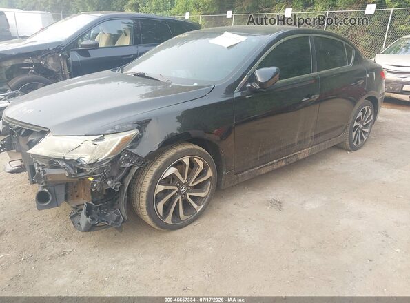 19UDE2F87GA000837 2016 ACURA ILX Black Przód lewy