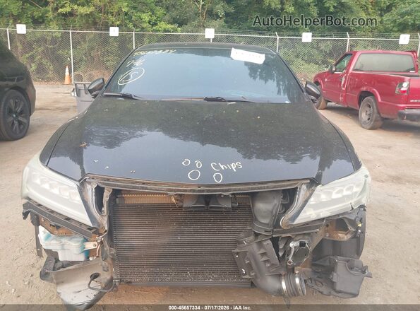 19UDE2F87GA000837 2016 ACURA ILX Black Widok zestawu wskaźników
