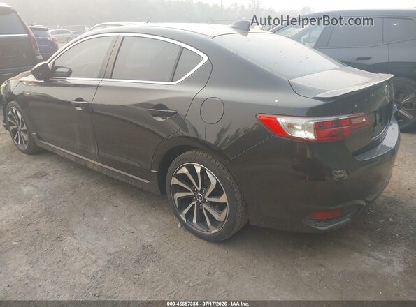 19UDE2F87GA000837 2016 ACURA ILX Black Tył lewy