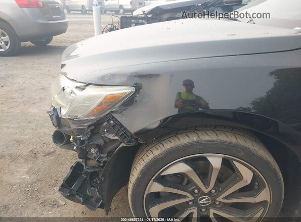 19UDE2F87GA000837 2016 ACURA ILX Black Widok z przodu