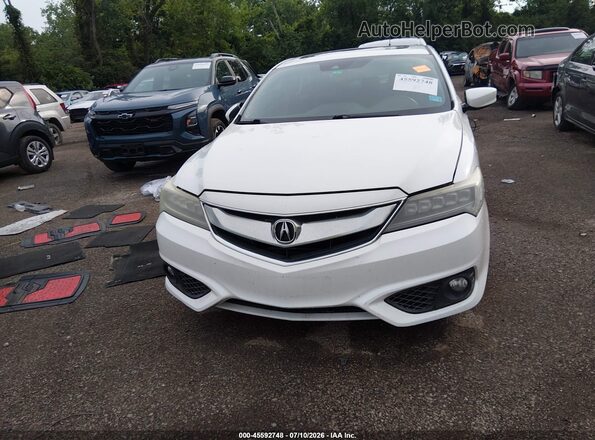 19UDE2F87GA003074 2016 ACURA ILX White ხელსაწყოთა პანელის ხედი