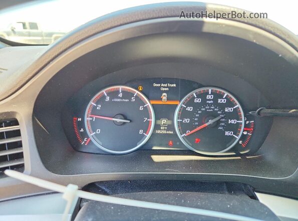 19UDE2F87GA011742 2016 ACURA ILX Gray Instrument cluster view