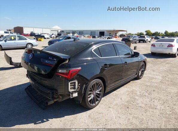 19UDE2F87LA000816 2020 ACURA ILX Черный Задняя правая четверть