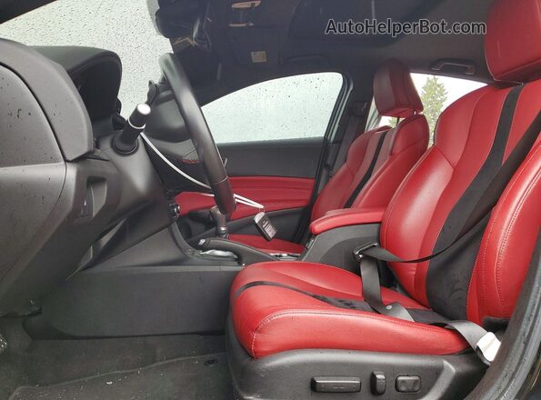 19UDE2F87MA006147 2021 ACURA ILX Black Widok wnętrza z przodu