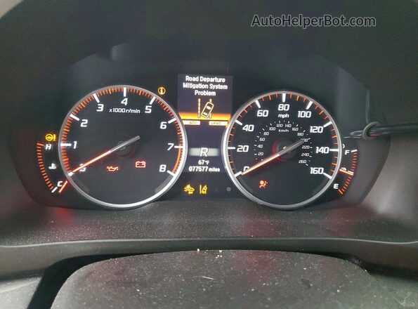 19UDE2F87MA006147 2021 ACURA ILX Black Widok zestawu wskaźników