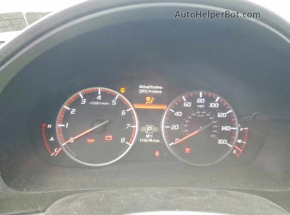 19UDE2F88GA002497 2016 ACURA ILX White ხელსაწყოთა პანელის ხედი