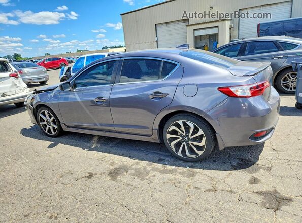 19UDE2F88HA001383 2017 ACURA ILX Серый Задняя левая четверть