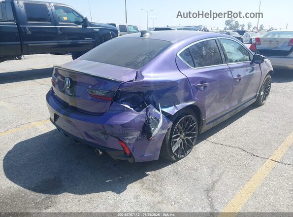 19UDE2F88KA002430 2019 ACURA ILX Purple Задня права чверть