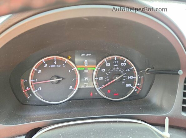 19UDE2F88LA008178 2020 ACURA ILX Black Instrument cluster view