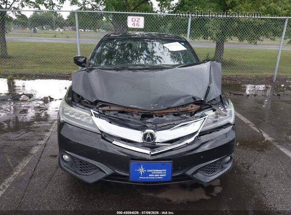 19UDE2F89GA014674 2016 ACURA ILX Black Instrument cluster view