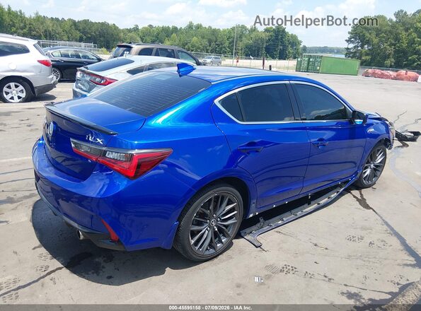 19UDE2F89LA008349 2020 ACURA ILX Blue Rear right