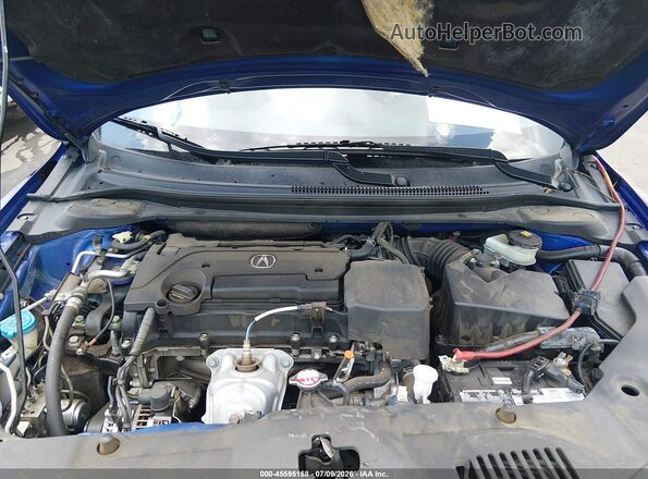 19UDE2F89LA008349 2020 ACURA ILX Blue Rear view