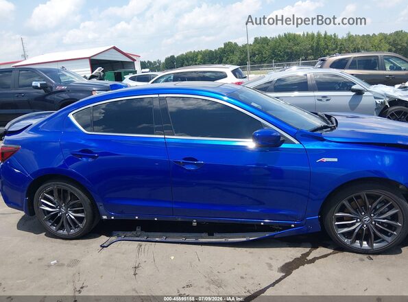 19UDE2F89LA008349 2020 ACURA ILX Blue 360 interior view