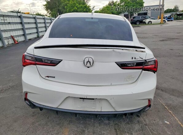 19UDE2F8XKA005040 2019 ACURA ILX White Вид ззаду