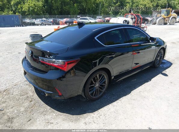19UDE2F8XLA006772 2020 ACURA ILX Black Tył prawy