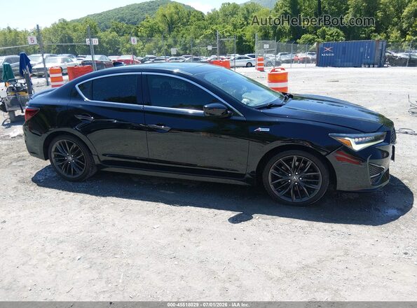 19UDE2F8XLA006772 2020 ACURA ILX Black Widok wnętrza z tyłu