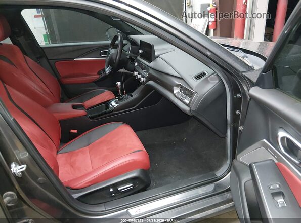 19UDE4G71SA004702 2025 ACURA INTEGRA Gray Вид салону спереду