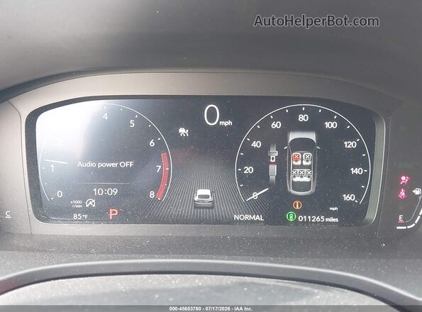 19UDE4H2XSA016513 2025 ACURA INTEGRA Black Vista de los asientos traseros