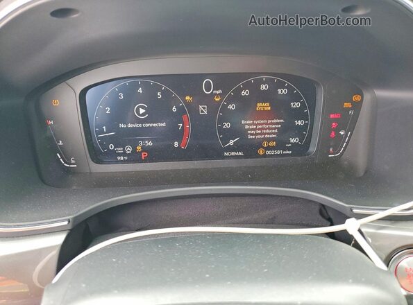 19UDE4H2XTA006159 2026 ACURA INTEGRA Black Instrument cluster view