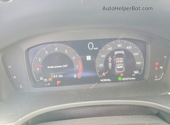 19UDE4H35RA020066 2024 ACURA INTEGRA Черный Вид щитка приборов