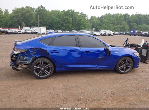 19UDE4H36PA007744 2023 ACURA INTEGRA Dark Blue Vista interior trasera