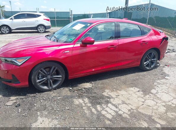19UDE4H39PA013148 2023 ACURA INTEGRA Red Передня ліва чверть