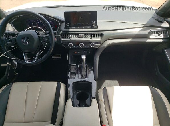 19UDE4H3XPA010744 2023 ACURA INTEGRA White Вид панелі приладів
