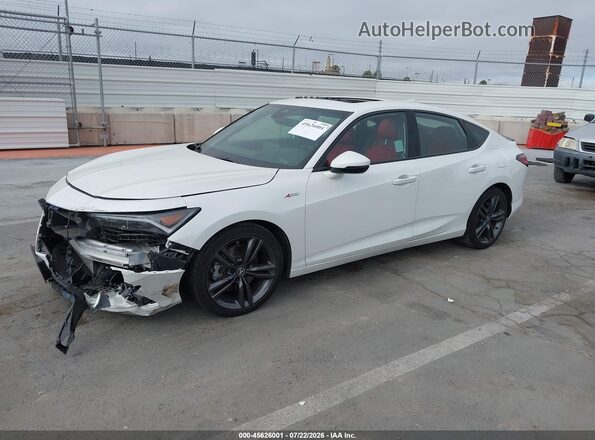19UDE4H60SA014451 2025 ACURA INTEGRA White Przód lewy