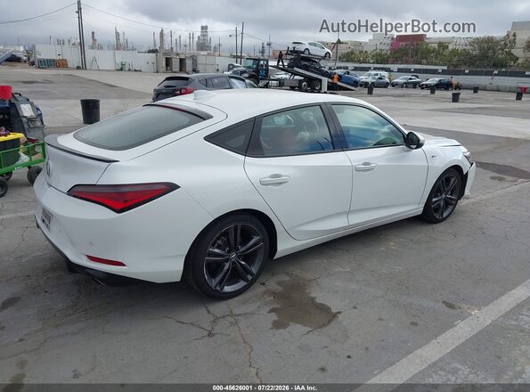 19UDE4H60SA014451 2025 ACURA INTEGRA White Tył prawy