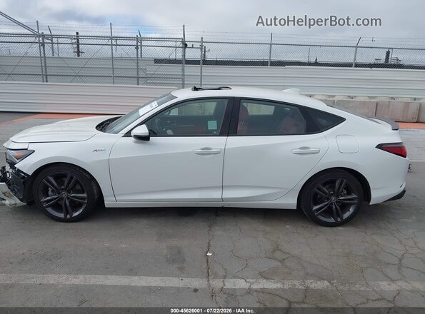 19UDE4H60SA014451 2025 ACURA INTEGRA White Widok wnętrza z tyłu