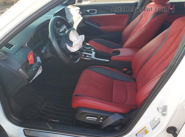 19UDE4H61PA017737 2023 ACURA INTEGRA White Widok wnętrza z przodu